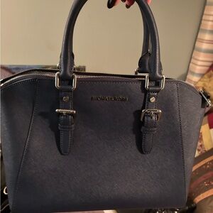 Michael Kors Dark Blue Satchel